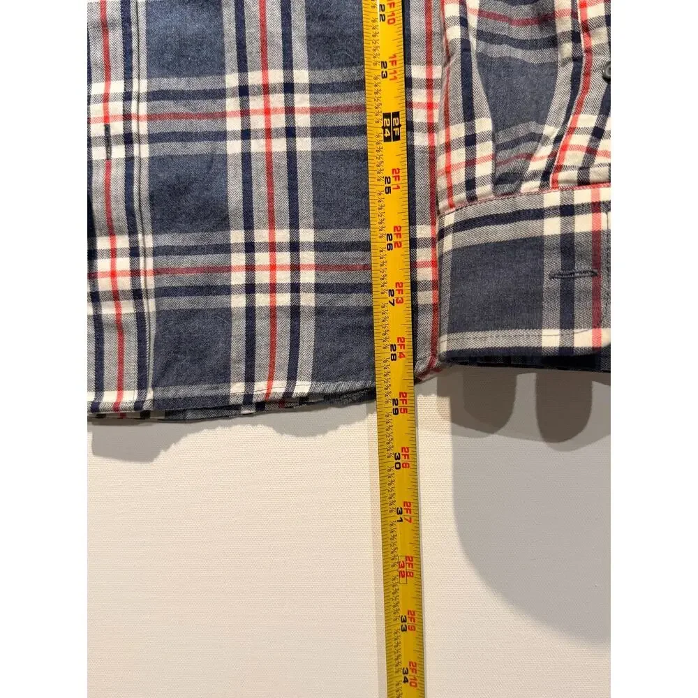Banana Republic Slim Fit Plaid Button-Down Shirt – Men's Medium
